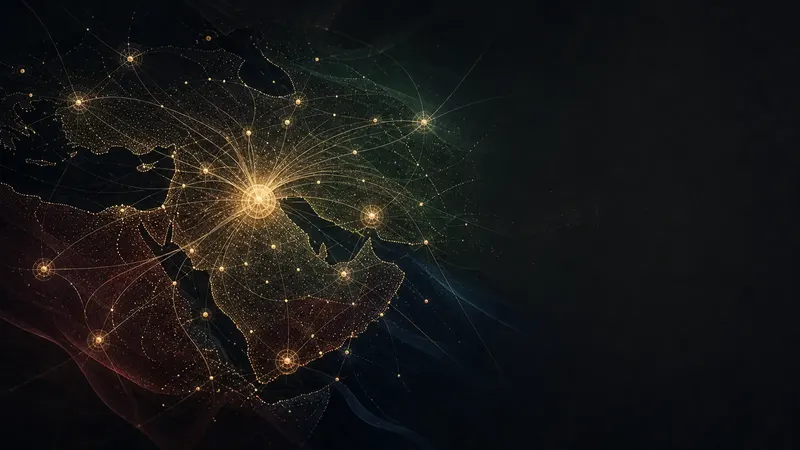 شبكة مترابطة لمشهد الذكاء الاصطناعي في المنطقة